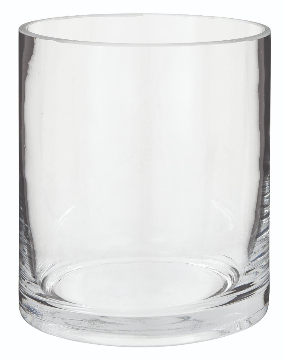 5 x 6 Round Clear Glass Cylinder