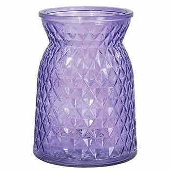 Lilac Glass Olivia Vase 6.25