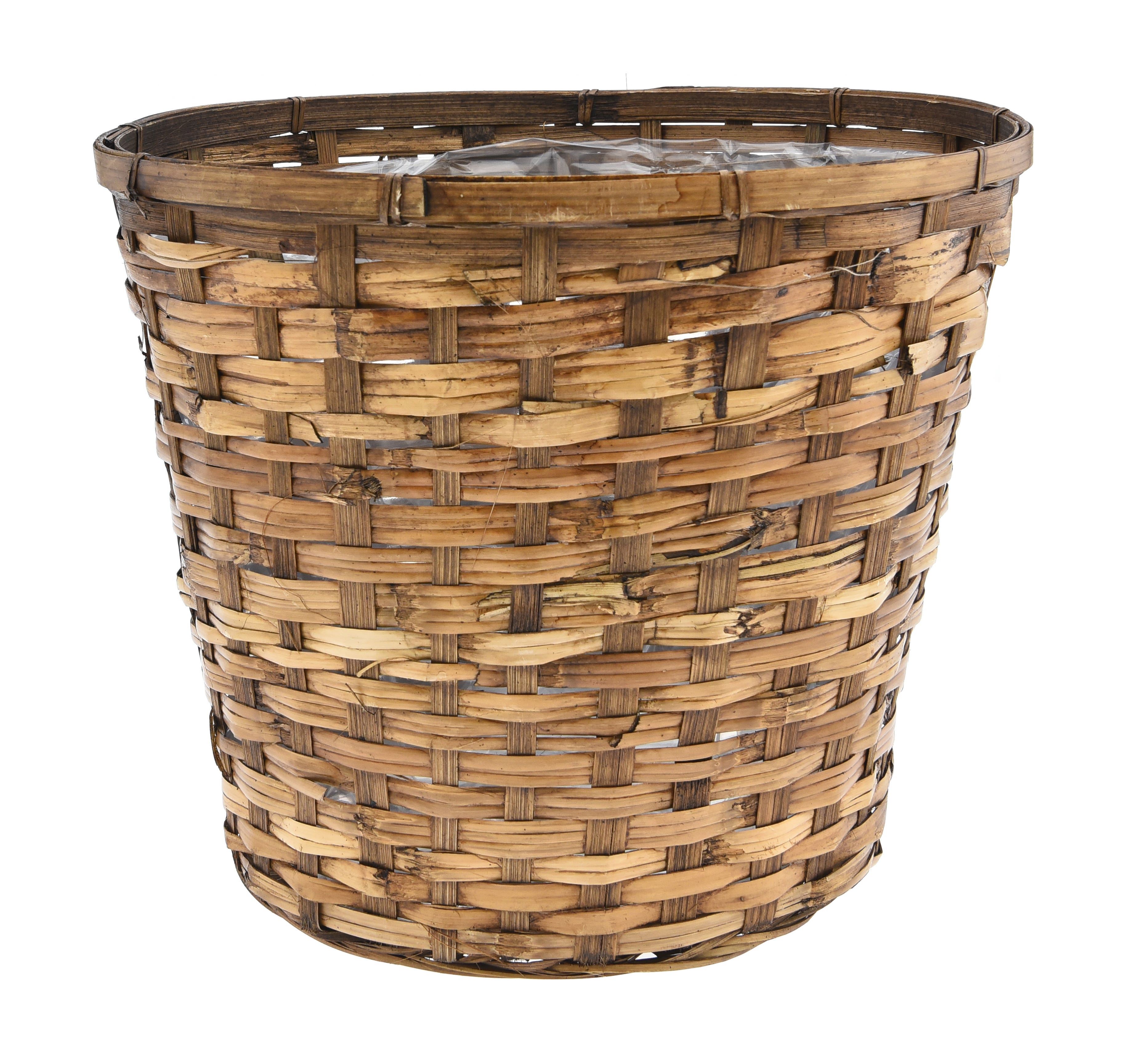 10 Honey Brown Rattan Pot Cover