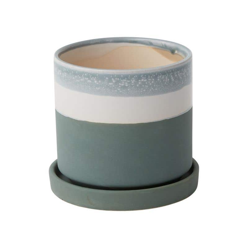 5 x 4.5 Blue Greer Pot, 12-Case