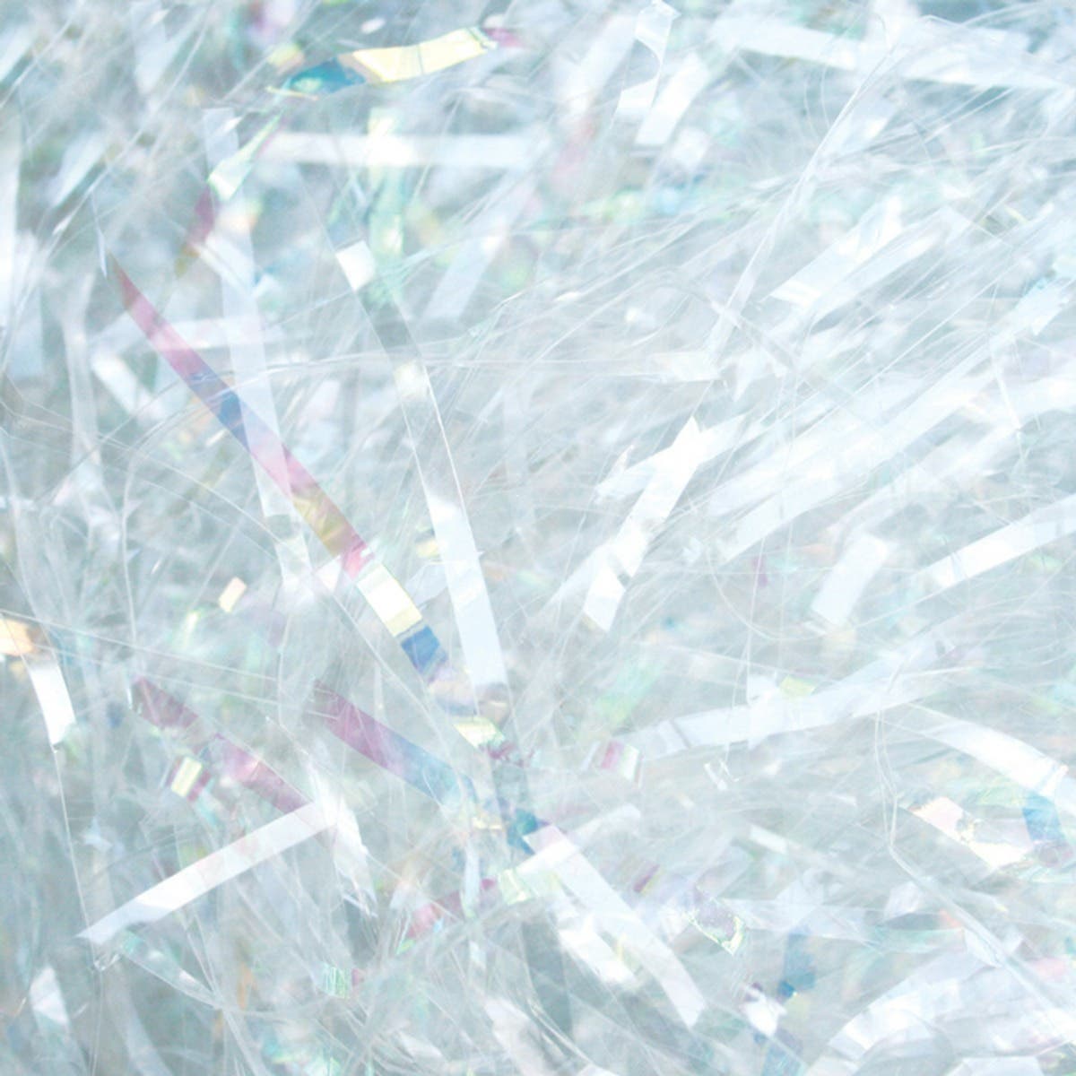 8 oz Clear Iridescent Shred, 1-Bag
