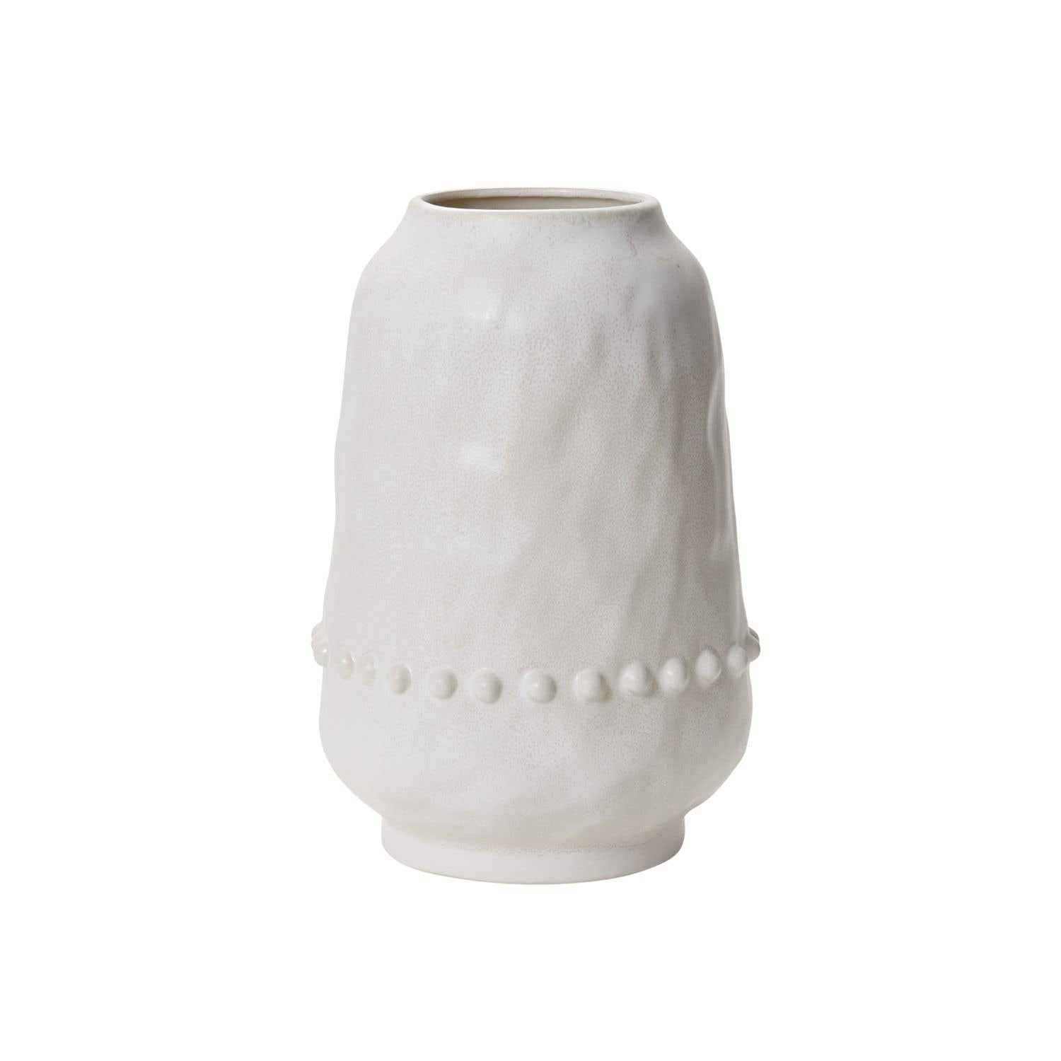 9 x 14.4 White Homestead Vase