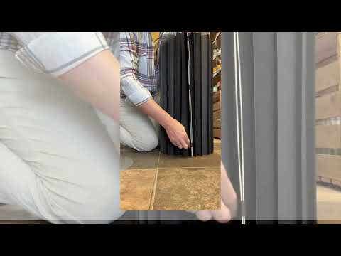 Black Accordion Stand Cylinder 11.8 x 15.75
