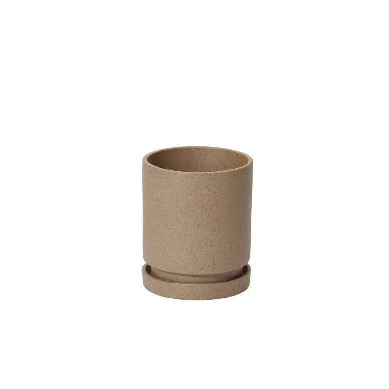 5 x 6 Brown Imogen Ceramic Pots, 18