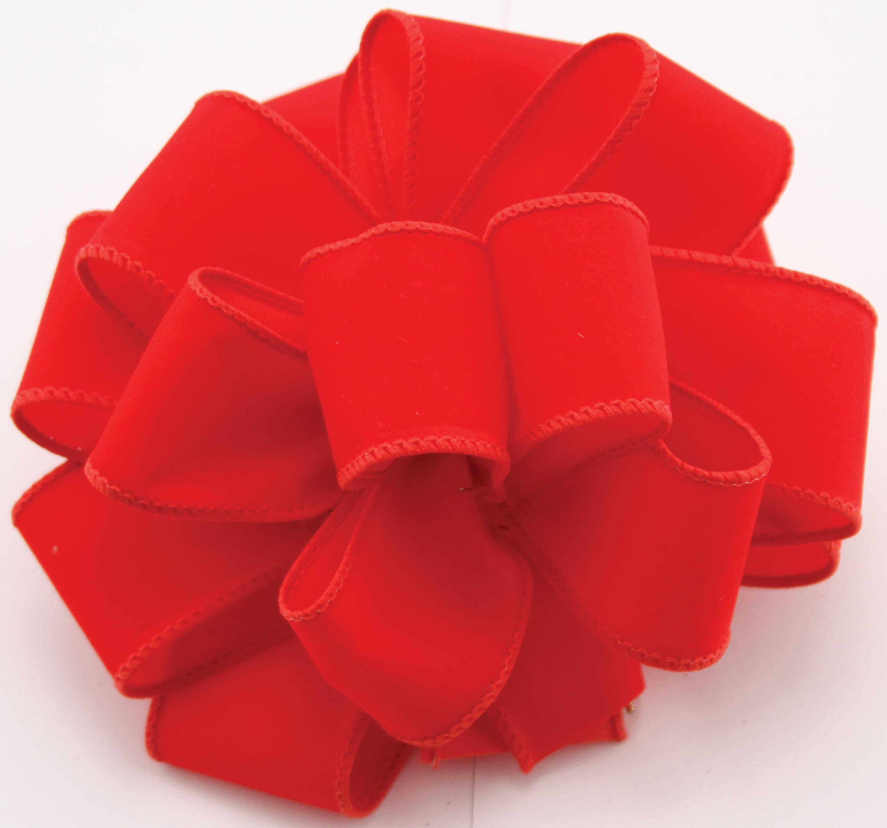 #40 Red Velvet Wired Ribbon, 50-Yards