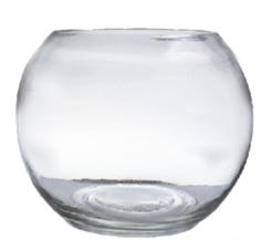 8 x 6 Clear Glass Bubble Bowl