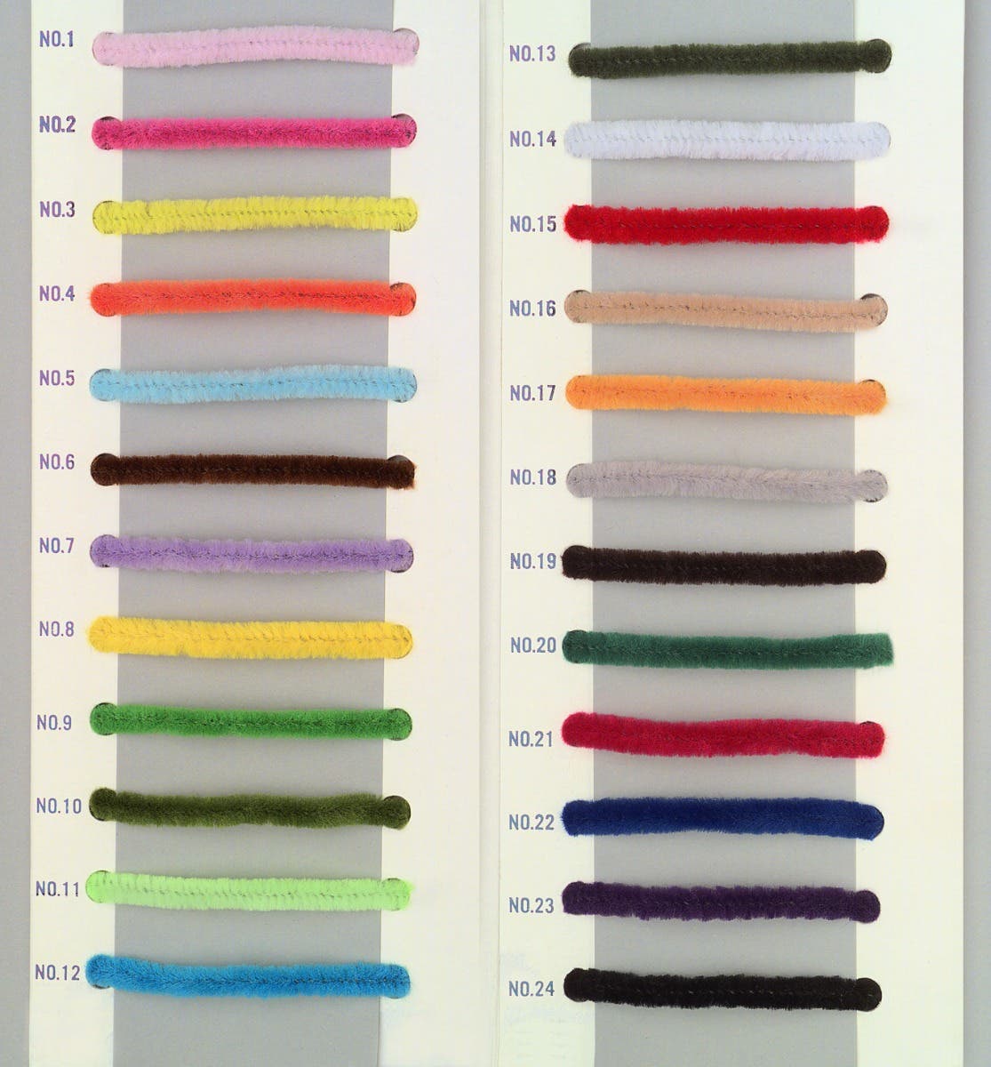 12 Moss Green Chenille Stems, 144-Box