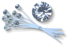 Single Rhinestone Dazzle KARAS KISSES
