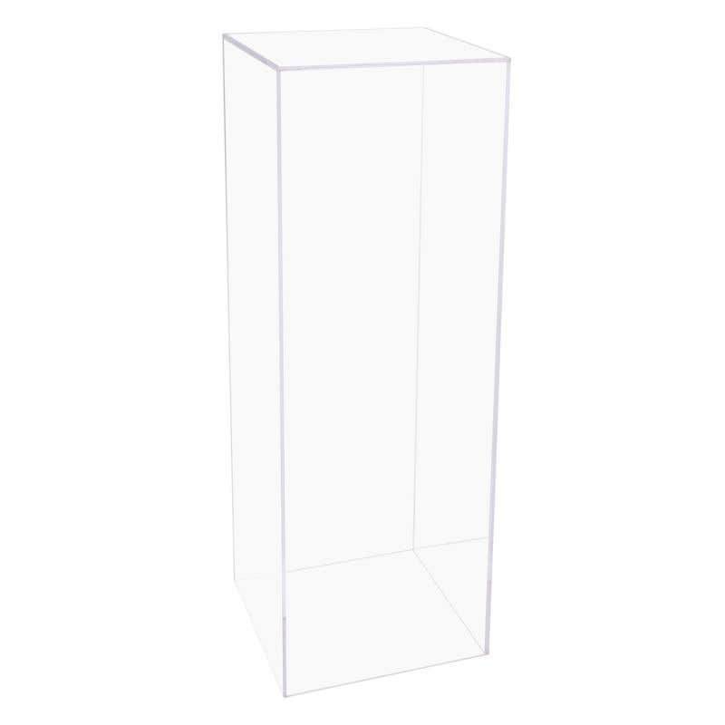 15.75 x 45 Clear Lucite Plastic Column