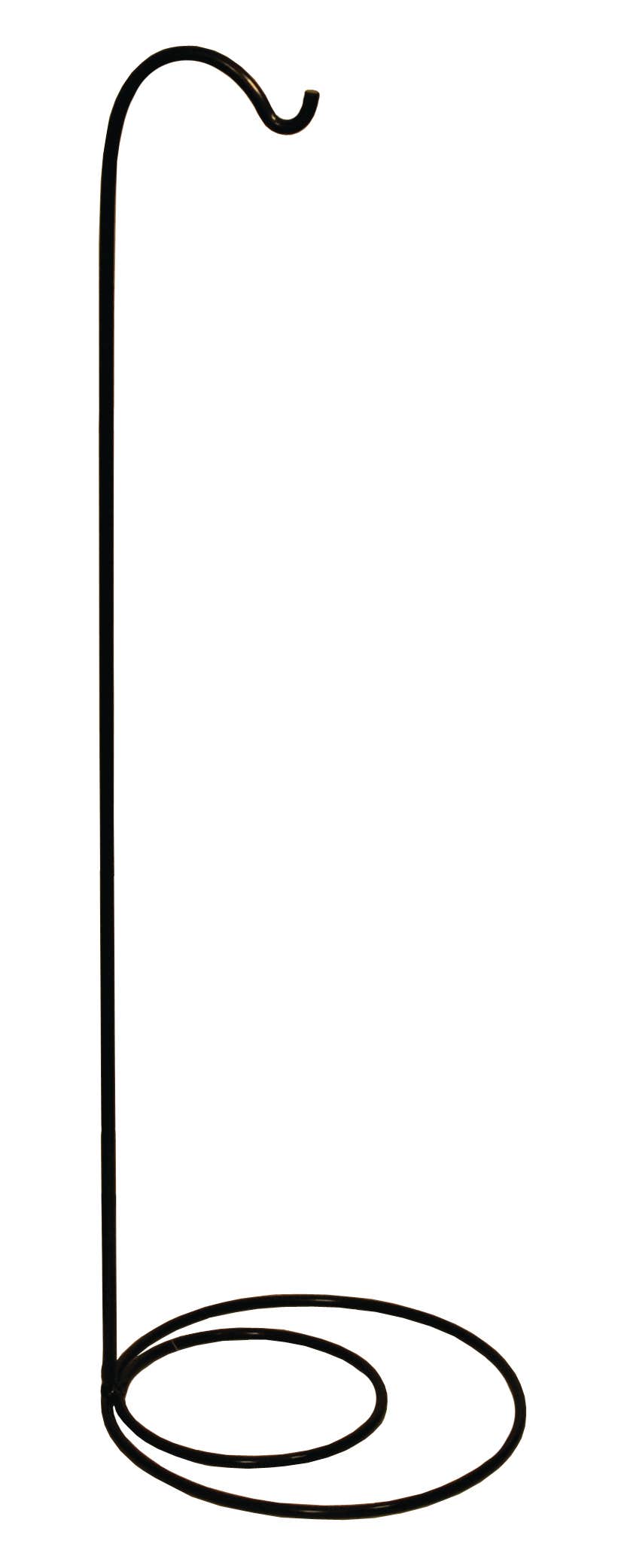 Black Metal Standing Windchime Hook 36