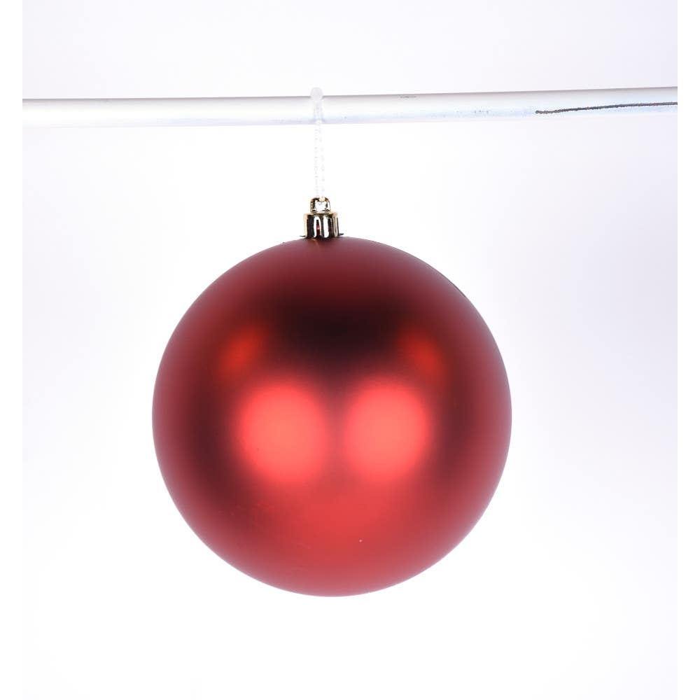 120MM Matte Ball Ornaments, 2-Box