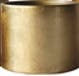5 x 5 Gold Ceramic Cylinder