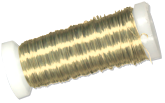 164' x 24 Gauge Gold Metallic Wire