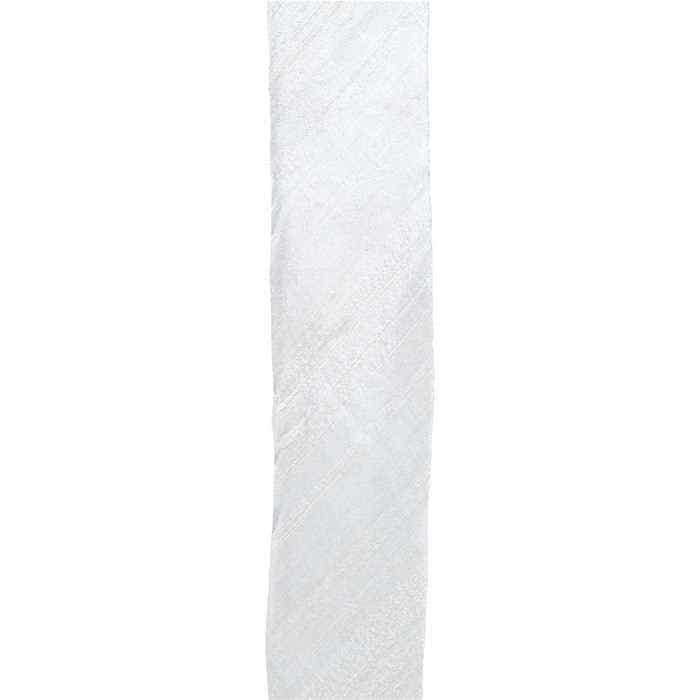 #16 White Silk Ribbon, 10-Yards