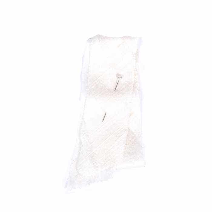 #16 Antique White Silk Ribbon, 10-Yards