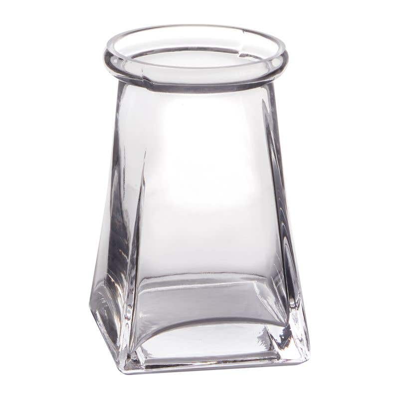 4 x 6.25 Clear Oslo Glass Vase, 16-Case