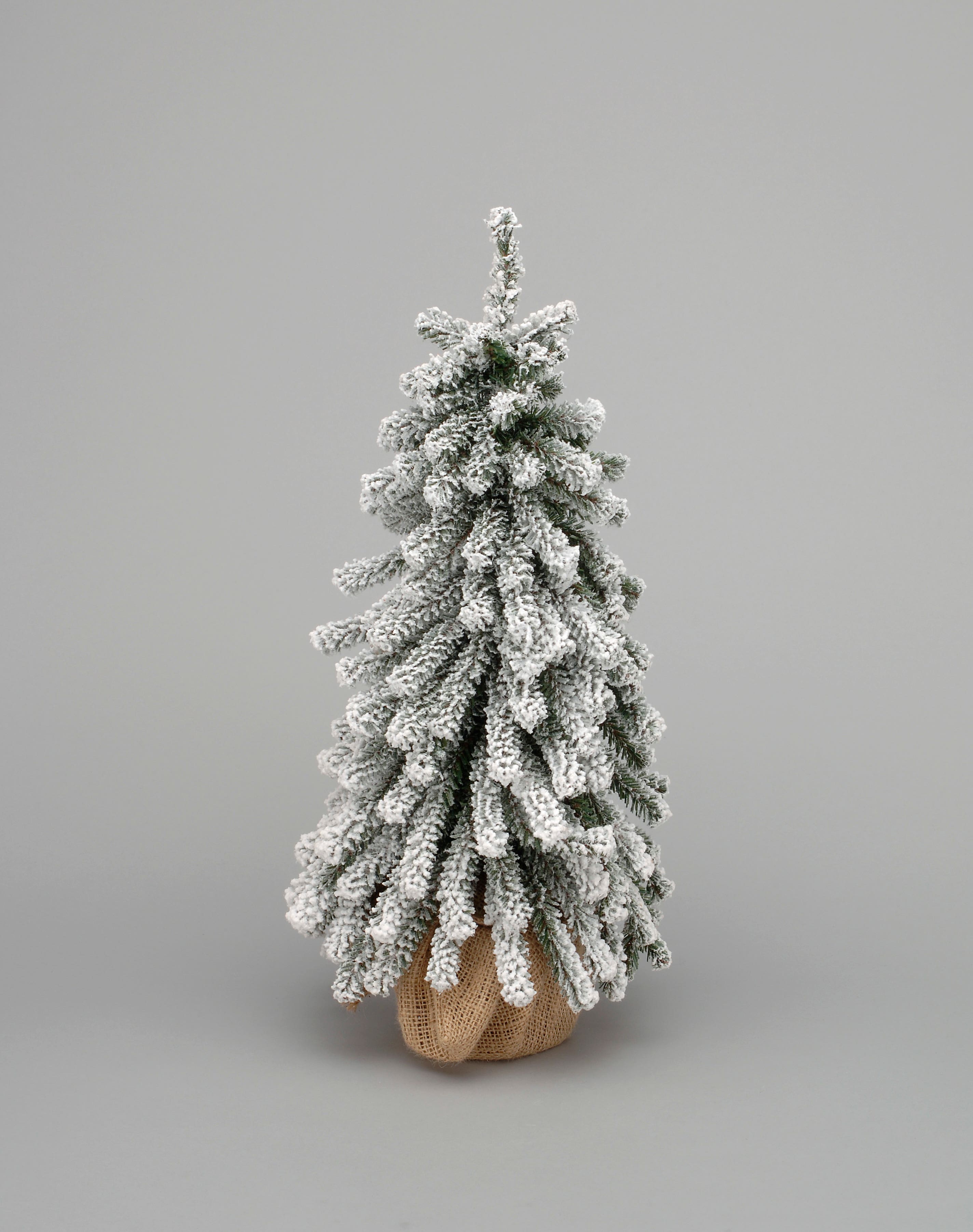 18 Mini Pine Tree With Burlap Base