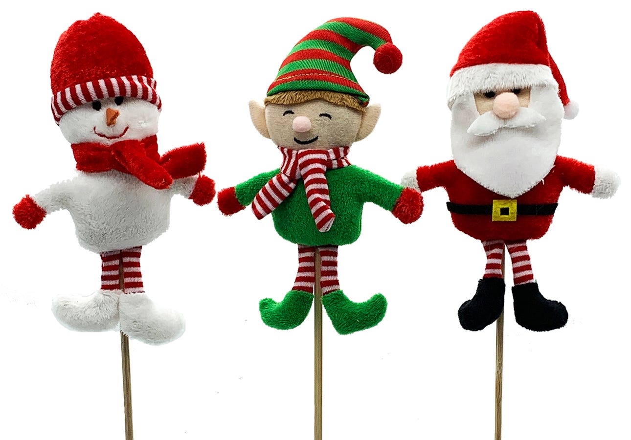 21 Holiday Friends Pick, 3-Set
