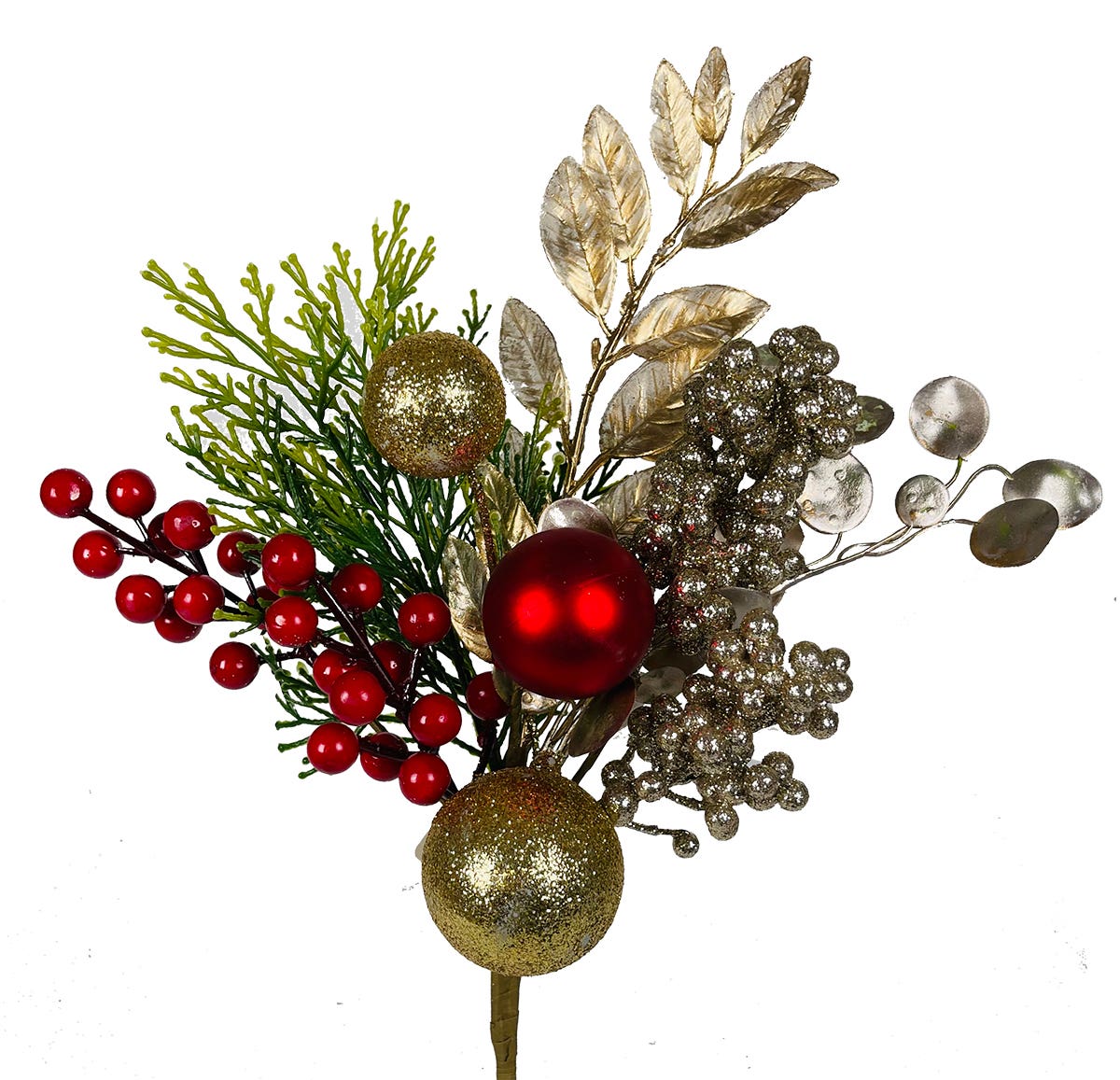 18 Red/Gold Holiday Lane Pick