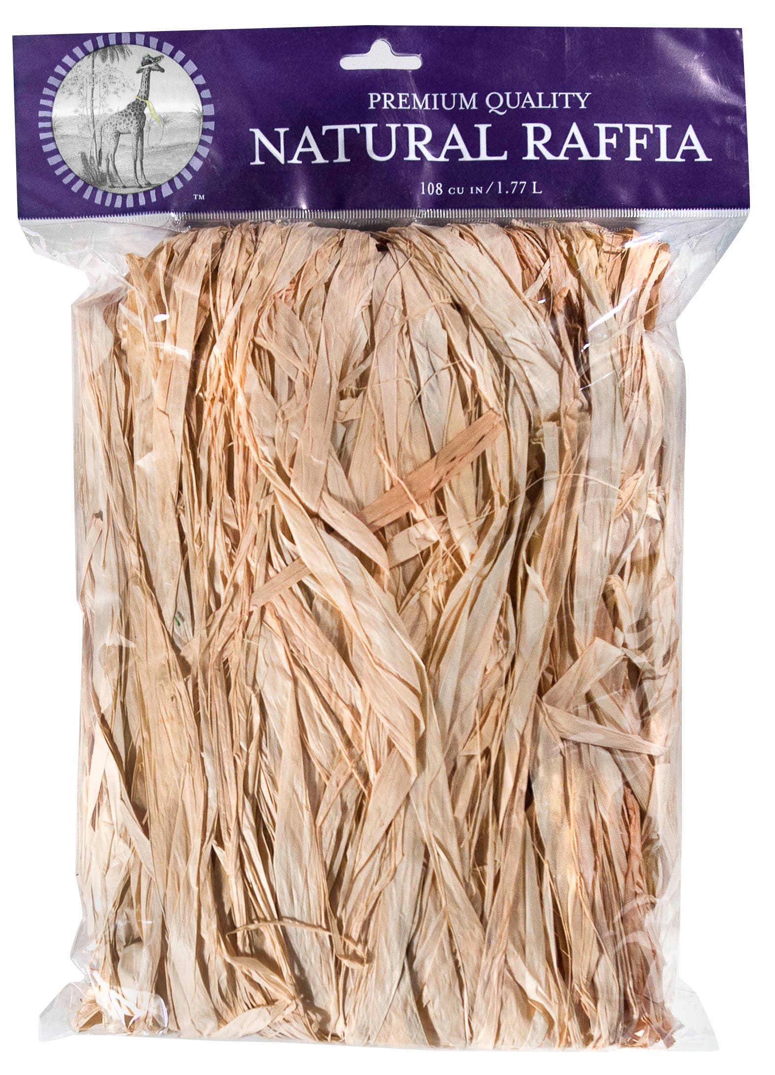8 Ounce Natural Raffia