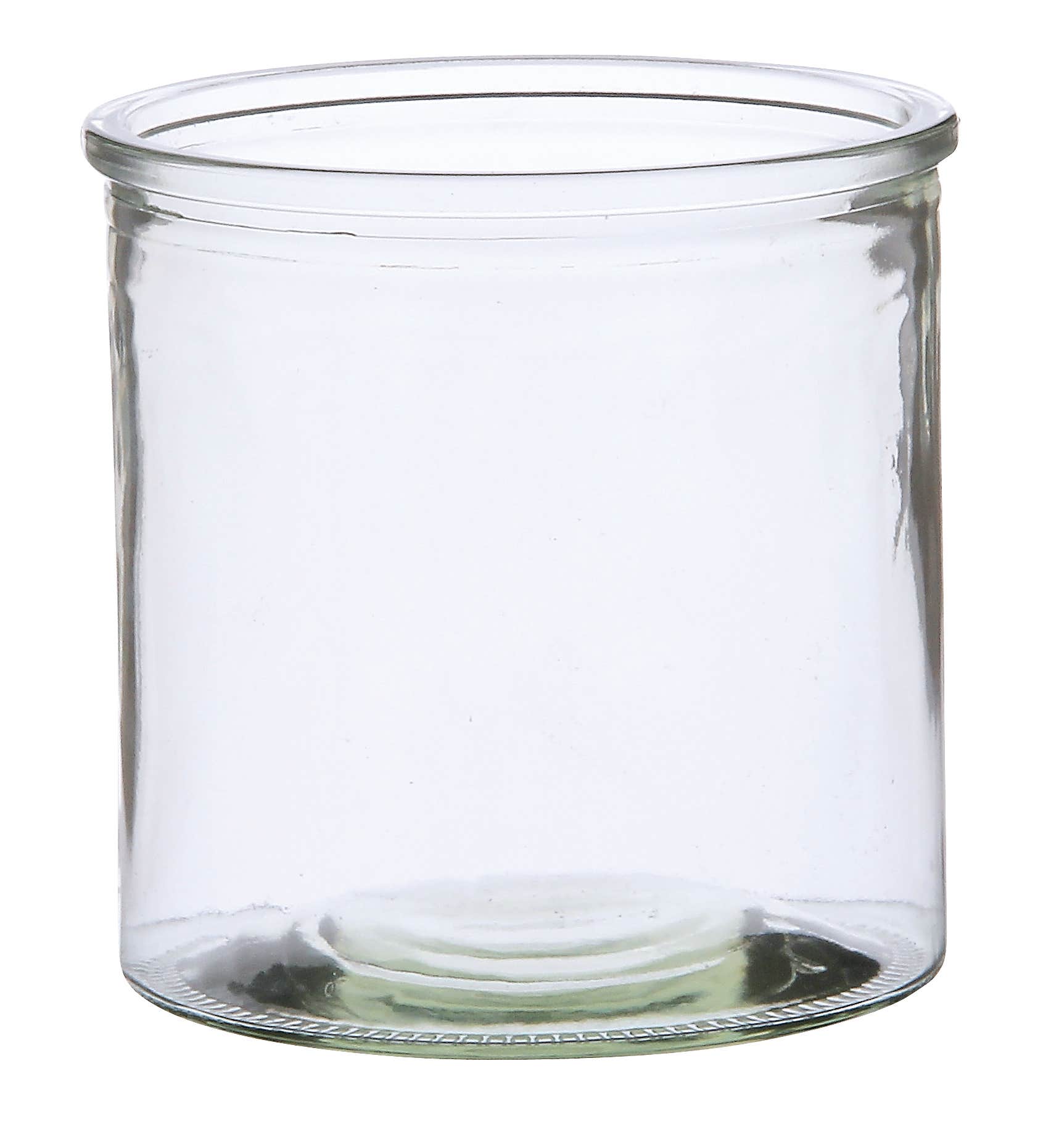 4.75 Round Clear Glass Cylinder