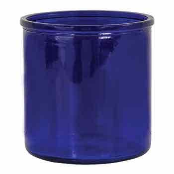 4.75Cobalt Blue Glass Cylinder