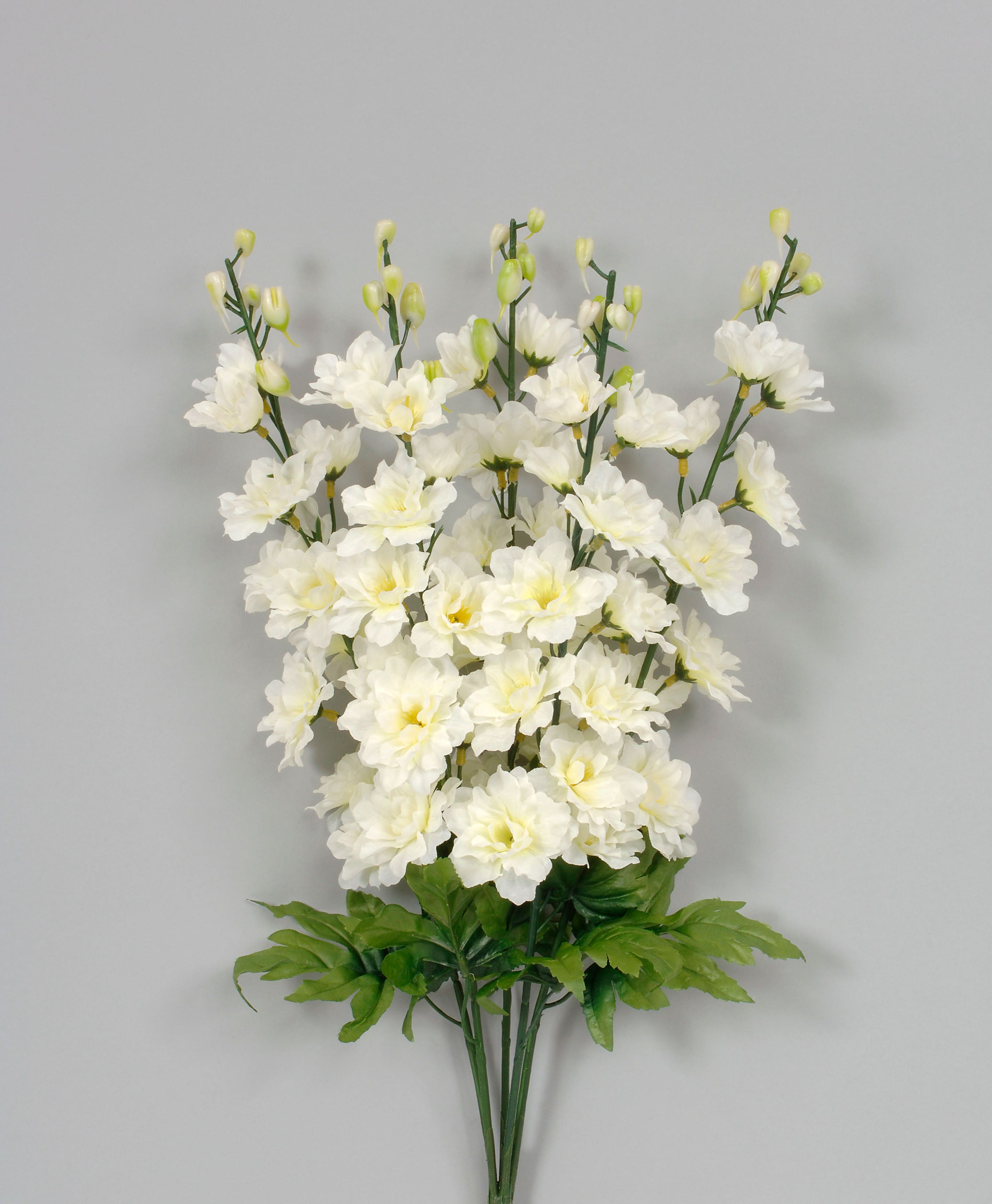 22 Cream Delphinium Spray