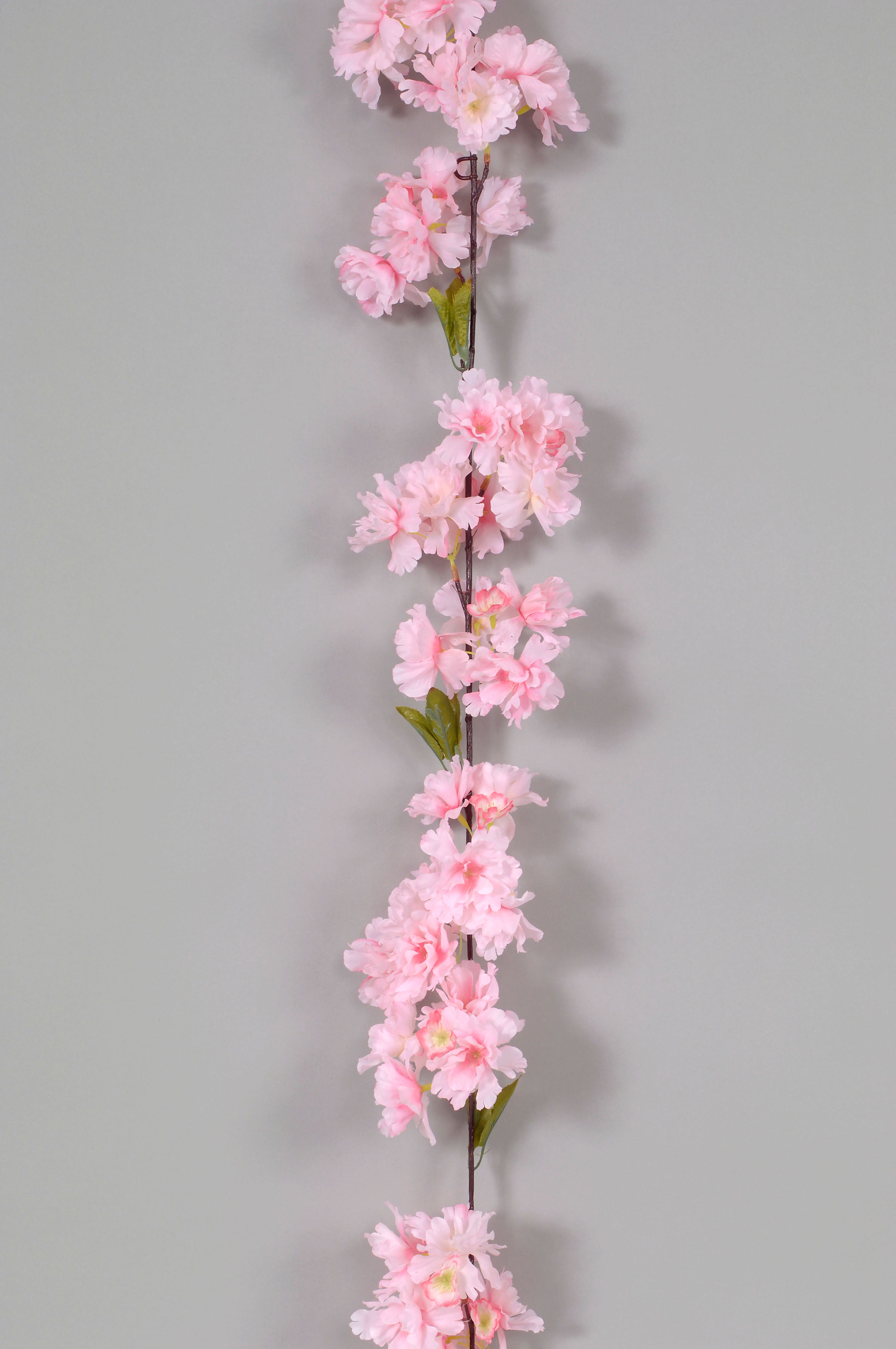 6' Pink Cherry Blossom Garland