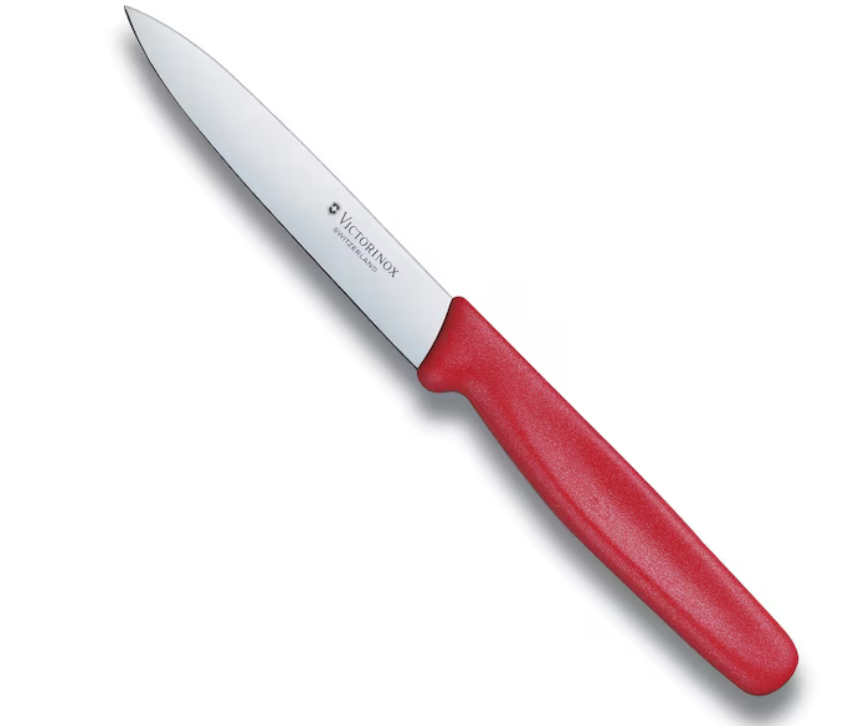 4" Red Paring Knife