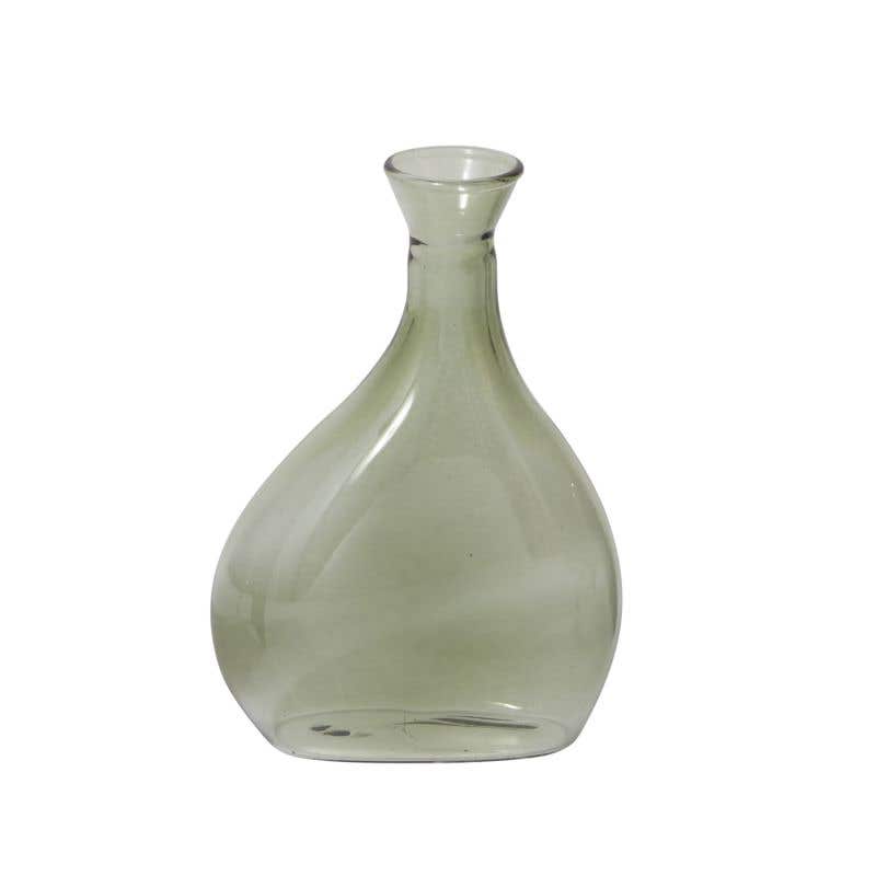 4x1.25x5.5 Seaglass Glass Budvases, 48