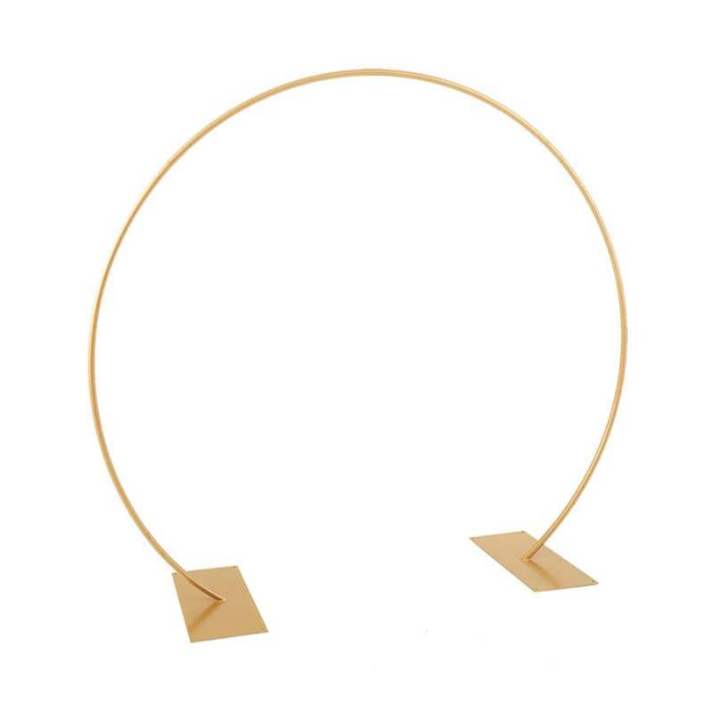 108 x 29.5 x 98.5 Gold Moon Gate