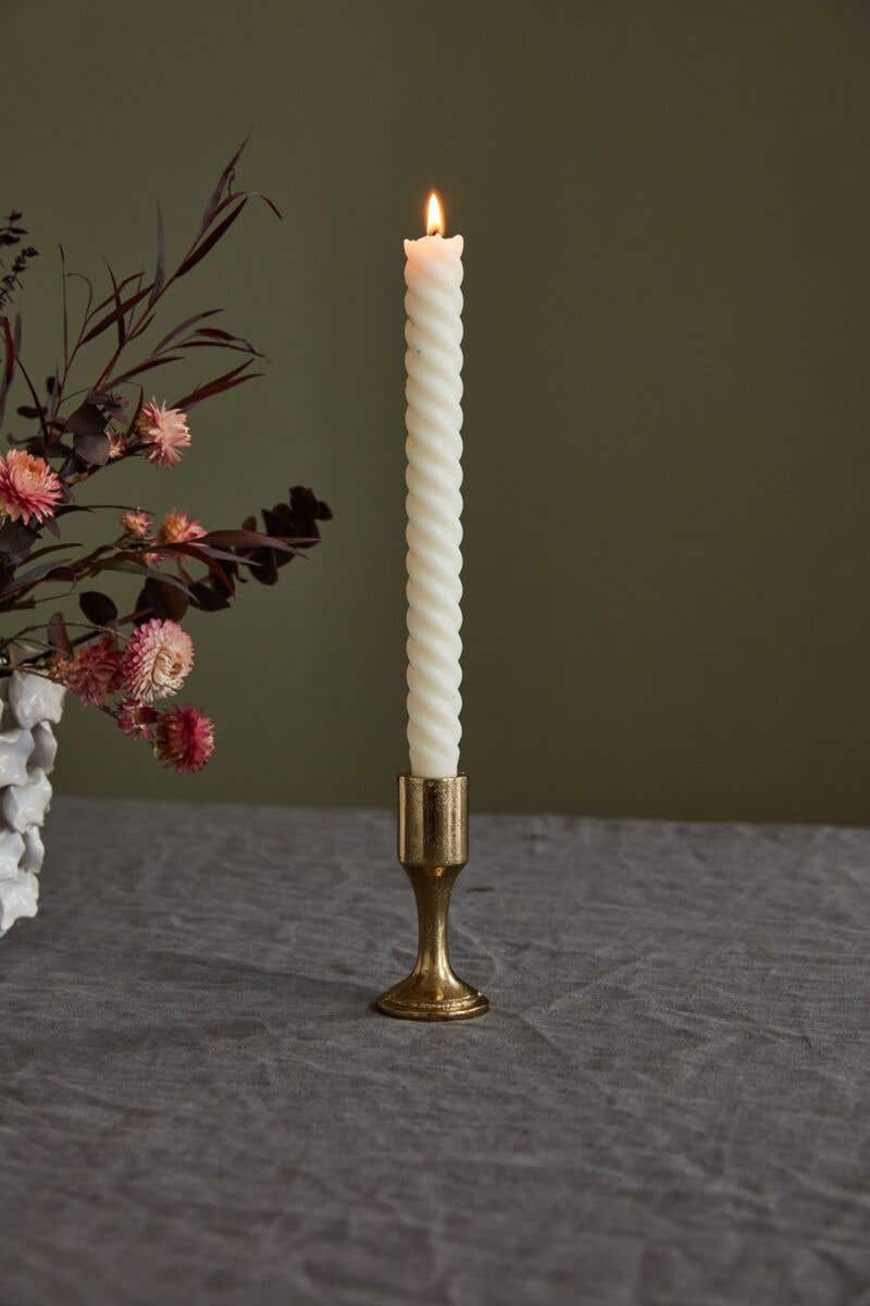 1.75 x 3.75 Gold Metal Candlestick, 36