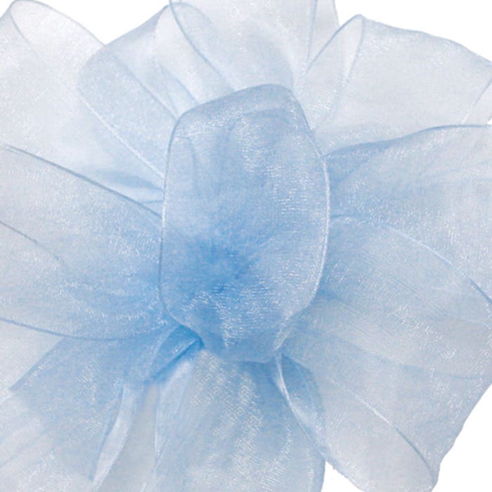 #9 Blue Mist Sheer Ribbon, 100-Yards