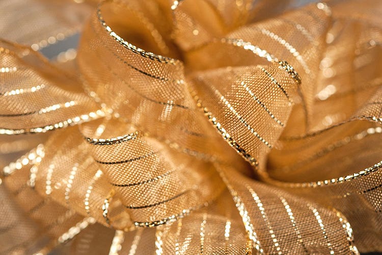 #3 Gold Stripe Ribbon, 50-Yards
