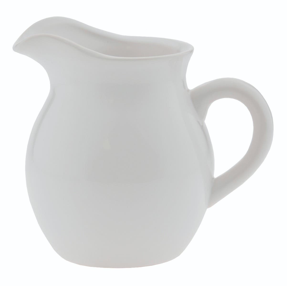 7 Ceramic White Pitcher