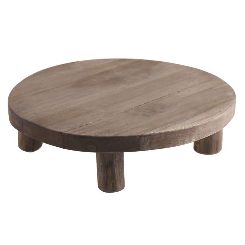 12 Rustic Tejano Wood Stand, 6-Case