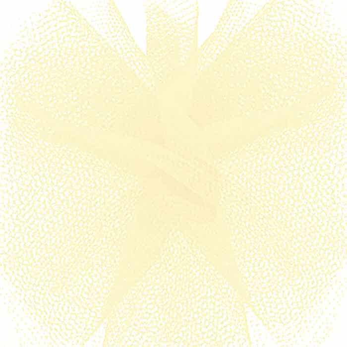 54 Ivory Tulle Ribbon, 40-Yards