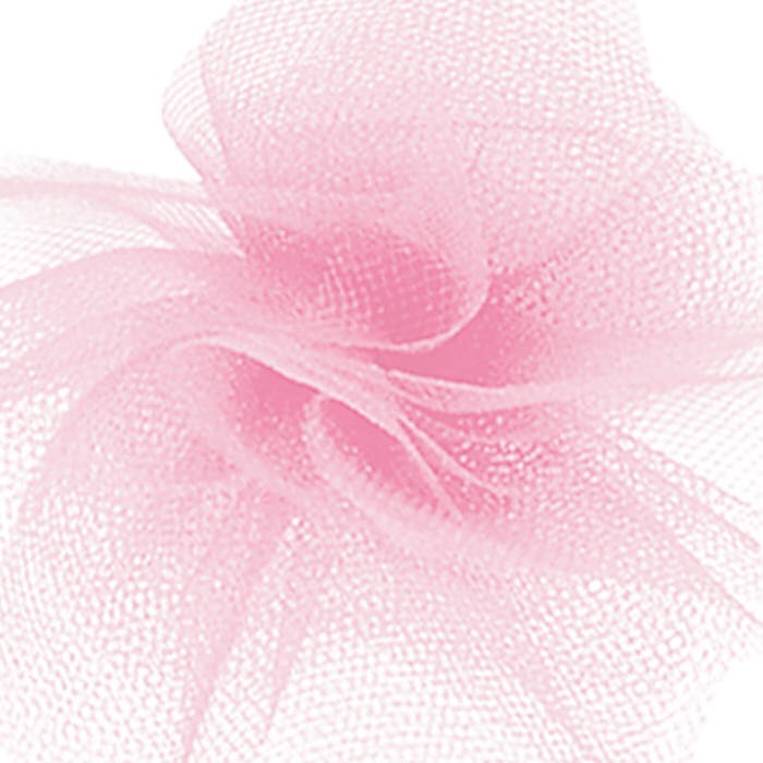 6 Pink Tulle Ribbon, 25-Yards