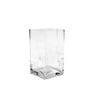 4 x 4 x 6 Clear Glass Cube