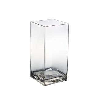 5 x 5 x 10 Clear Glass Cube