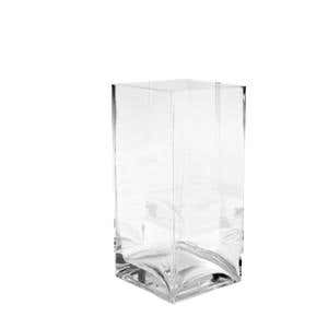 4 x 8 Clear Glass Cube