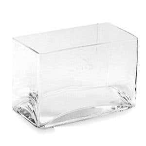 12 x 4 x 10 Clear Glass Cube