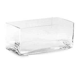 12 x 4 x 6 Clear Glass Cube