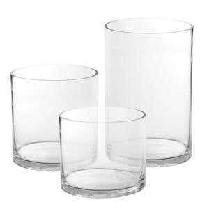 5 x 6 Clear Glass Cylinder