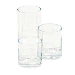 3 x 4 Clear Glass Cylinder