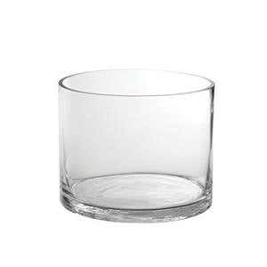 6 x 5 Clear Glass Cylinder