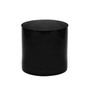 5 x 5 Black Glass Cylinder