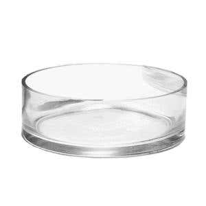 8 x 3.5 Clear Glass Cylinder
