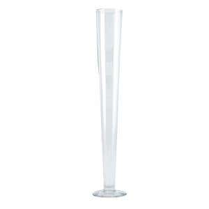 4 x 32 Clear Glass Pilsner Vase