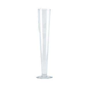 4 x 24 Clear Glass Pilsner Vase